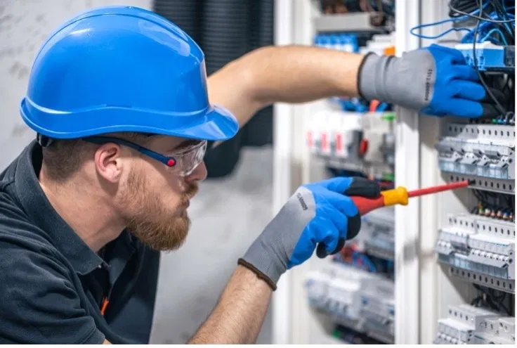 Ilustrație pentru Electrician în Timișoara – Servicii rapide și profesionale