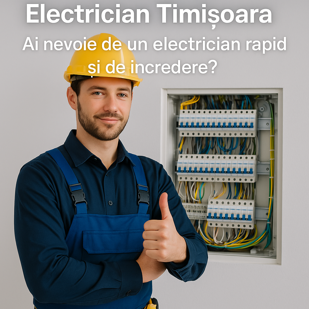 Ilustrație pentru Electrician Timișoara – Ai nevoie de un electrician rapid?