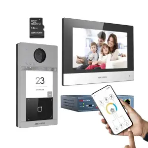 Ilustrație pentru Instalare videointerfoane în Moșnița Nouă – Control vizual al accesului