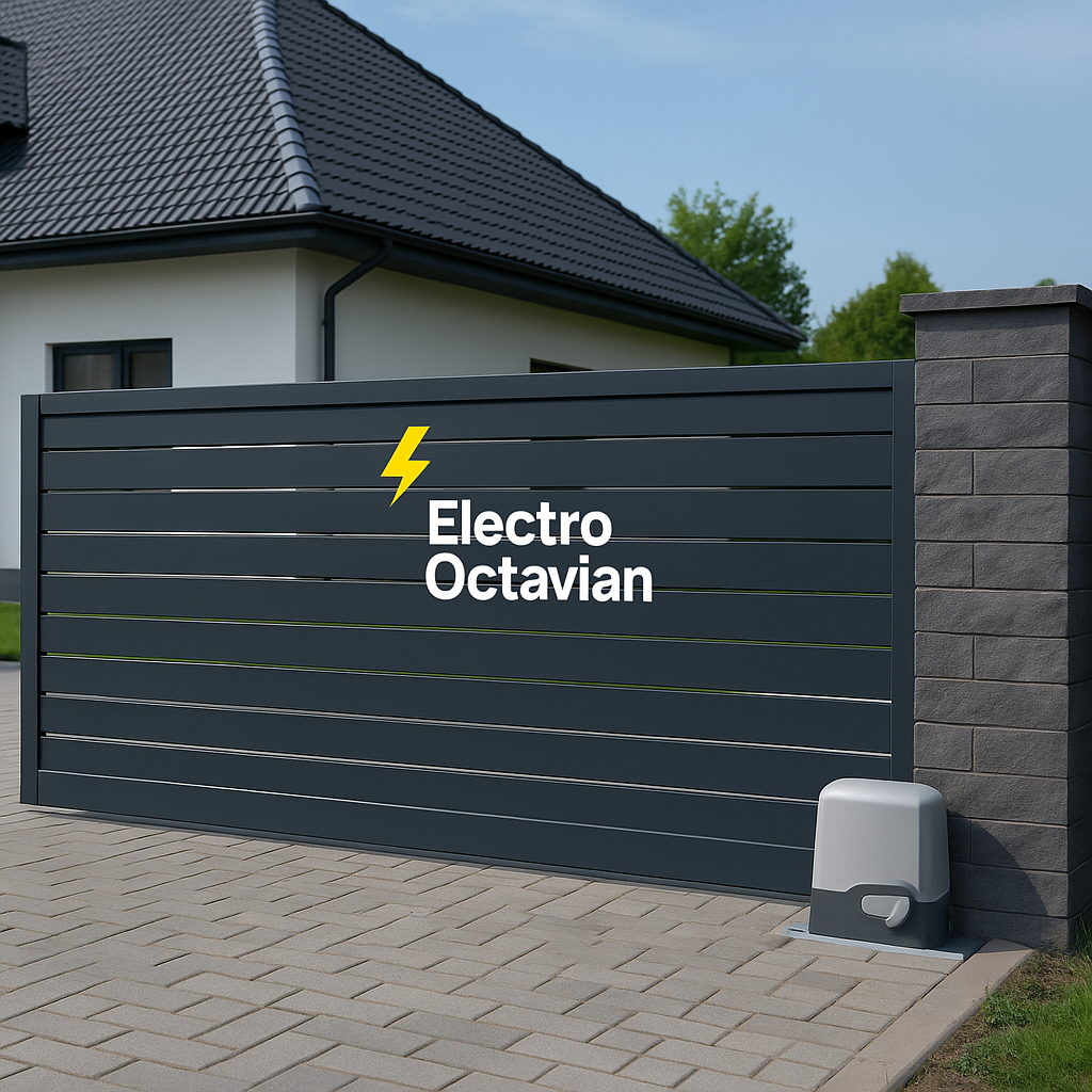 Ilustrație pentru Automatizări porți în Giroc – Confort și siguranță pentru proprietari - Electro Octavian