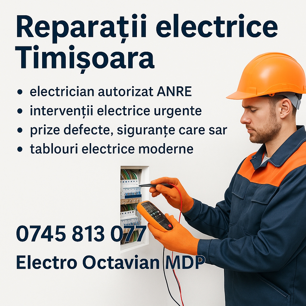 Ilustrație pentru Reparații electrice Timișoara