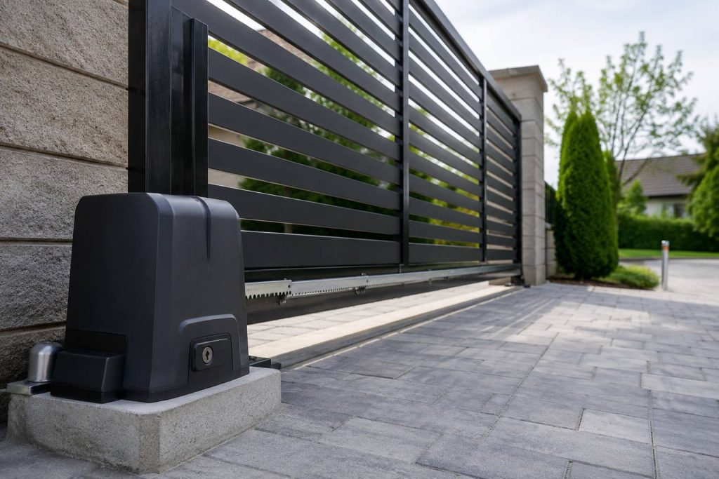 Ilustrație pentru Automatizări porți în Timișoara – confort și siguranță pentru locuința ta