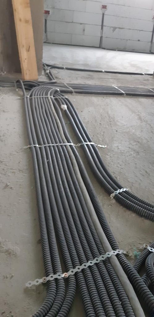Cablaje pentru o instalație electrică